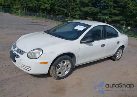 2005 Dodge Neon Se из США, поврежденный, VIN 1B3ES26C75D235381
